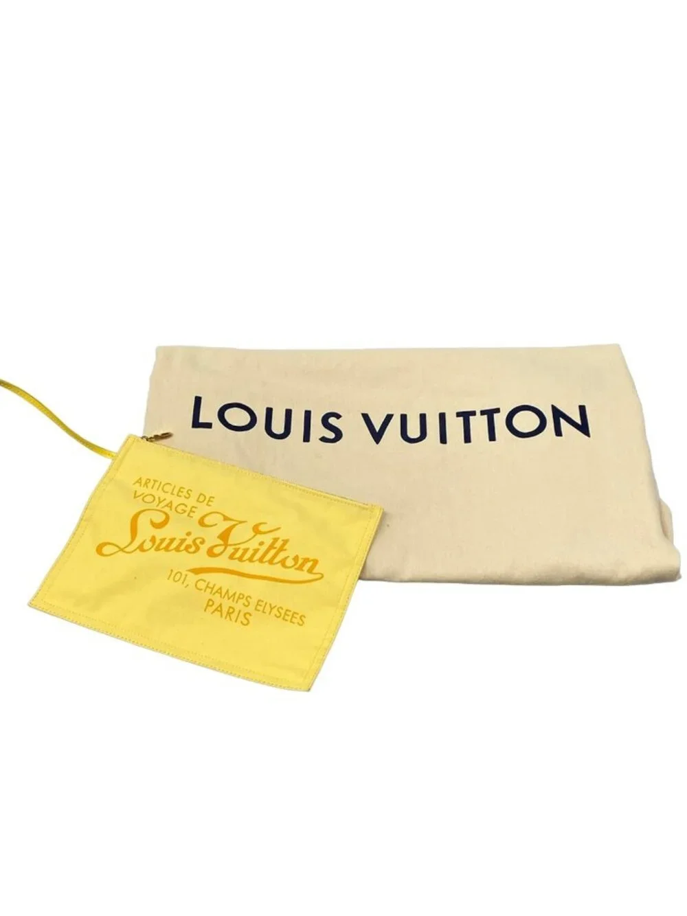 Louis Vuitton Tote Beach Line Cabai Panema PM Jaune Leather